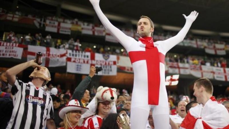 Incident la CM: Un fan englez a intrat in vestiarul Angliei!