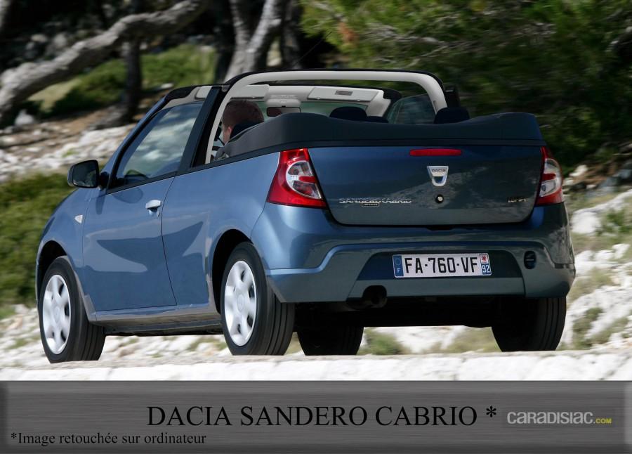 FOTO / Auto-ipoteza: Dacia Sandero CABRIO!