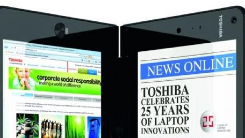 Toshiba Libretto W100 - primul laptop dual screen din lume!