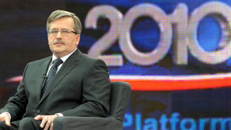 Alegerile prezidentiale in Polonia: Bronislaw Komorowski si Jaroslaw Kaczynski, in turul doi