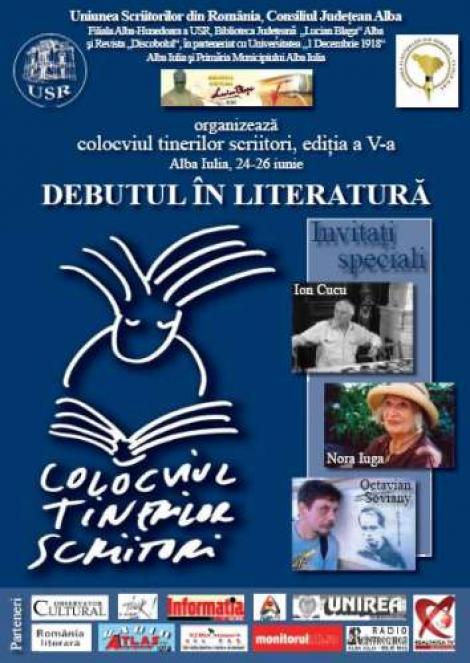 La Alba Iulia se ia in calcul "Debutul in literatura"