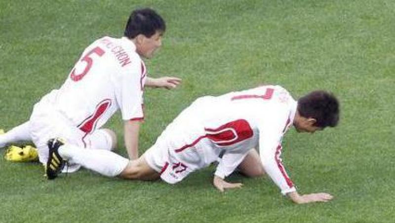 Pe fotbalistii nord-coreeni ii asteapta cariera de piatra dupa umilinta cu Portugalia, scor 0-7!