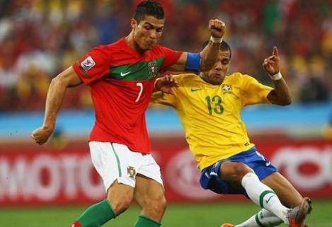 Brazilia - Portugalia 0-0 / De mana in optimi