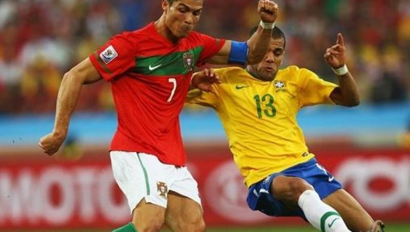 Brazilia - Portugalia 0-0 / De mana in optimi