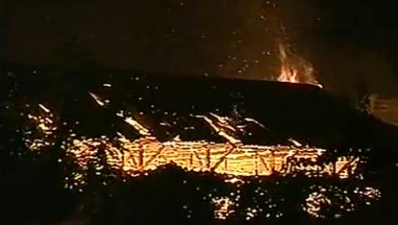VIDEO! Incendiu devastator la Focsani