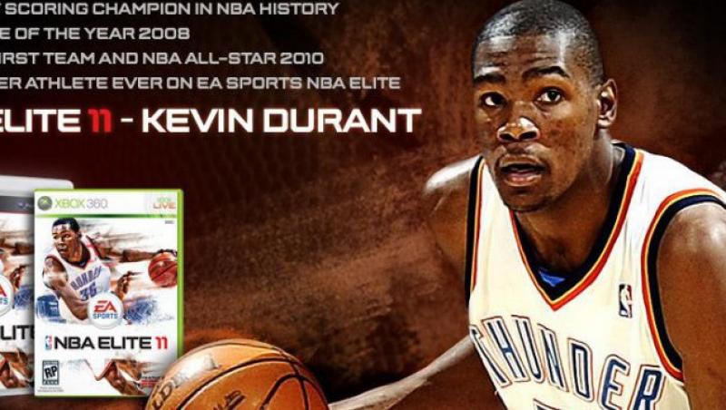 Kevin Durant, pe coperta NBA Elite 11