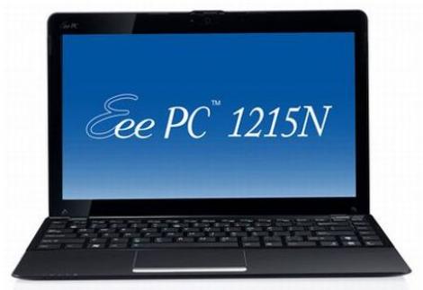 Eee PC 1215N - cel mai rapid netbook Asus