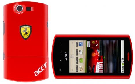 Acer Liquid E Ferrari - un smartphone superexclusivist