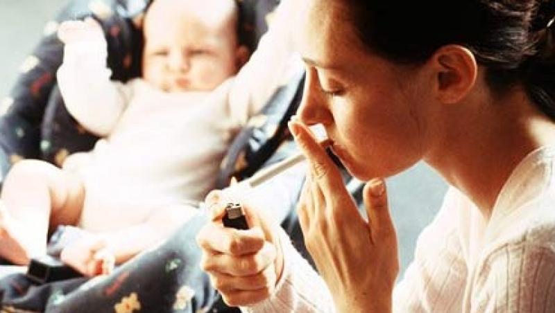 Fumatul pasiv creeaza dependenta pentru copii