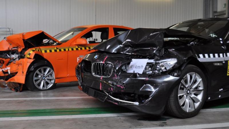 FOTO&VIDEO / Crash-Test: 5 stele pentru noul BMW Seria 5