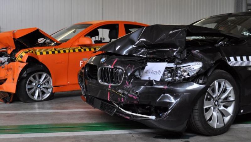 FOTO&VIDEO / Crash-Test: 5 stele pentru noul BMW Seria 5