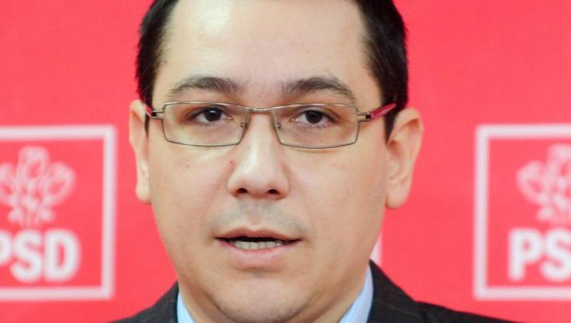 Ponta: Viitorul presedinte trebuie sa fie din PSD