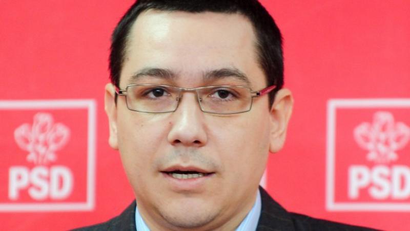 Ponta: Viitorul presedinte trebuie sa fie din PSD