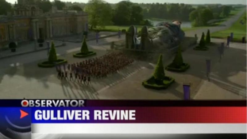 VIDEO / Povestea lui Gulliver revine in 3D