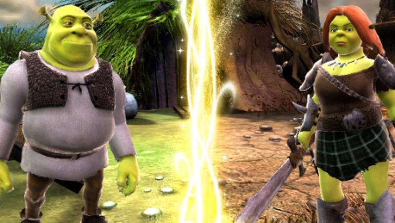 VIDEO/ Jocul Shrek Forever After reuneste toata familia