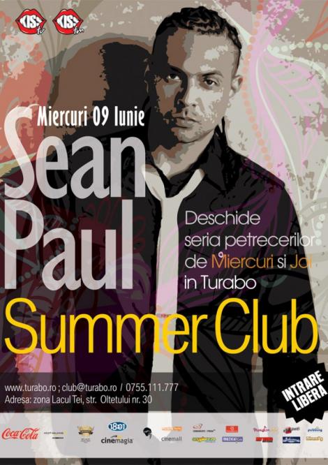 Sean Paul concerteaza diseara in Turabo