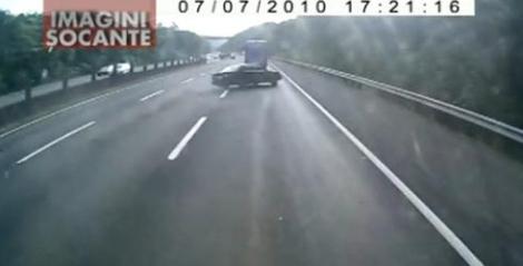 VIDEO! Imagini socante pe o autostrada din Taiwan
