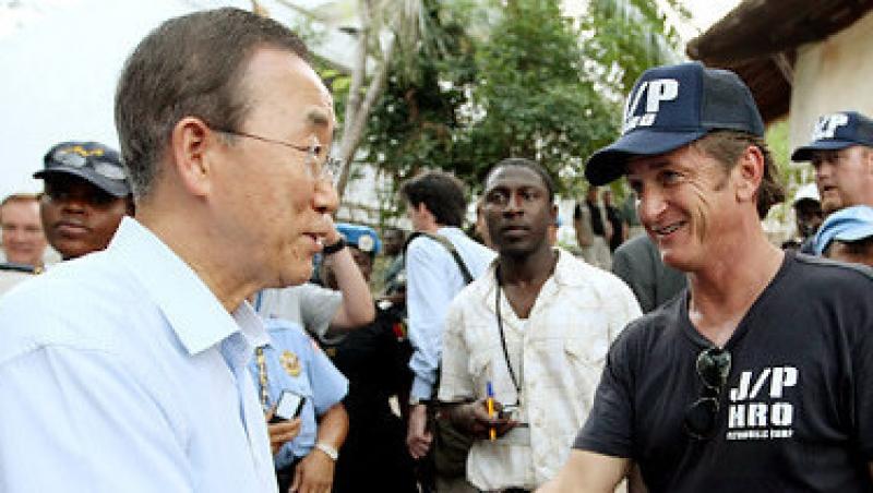 Sean Penn, de sase luni in Haiti