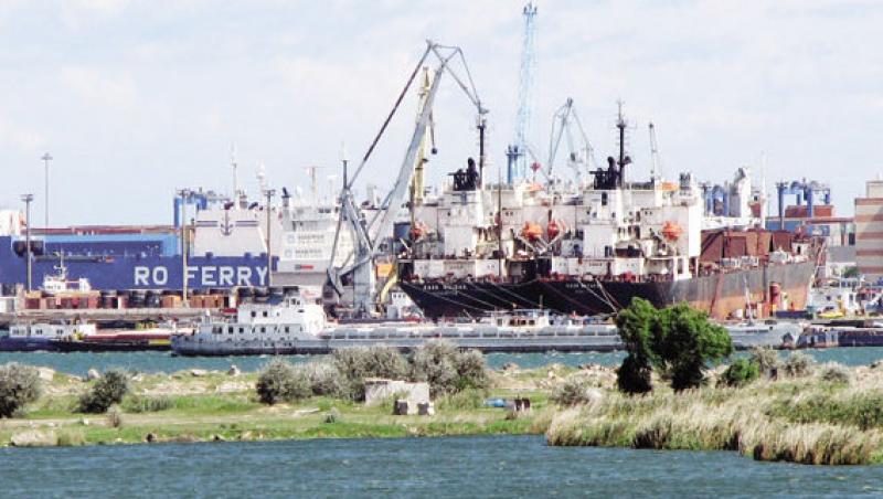 Protest spontan in portul Constanta Sud-Agigea