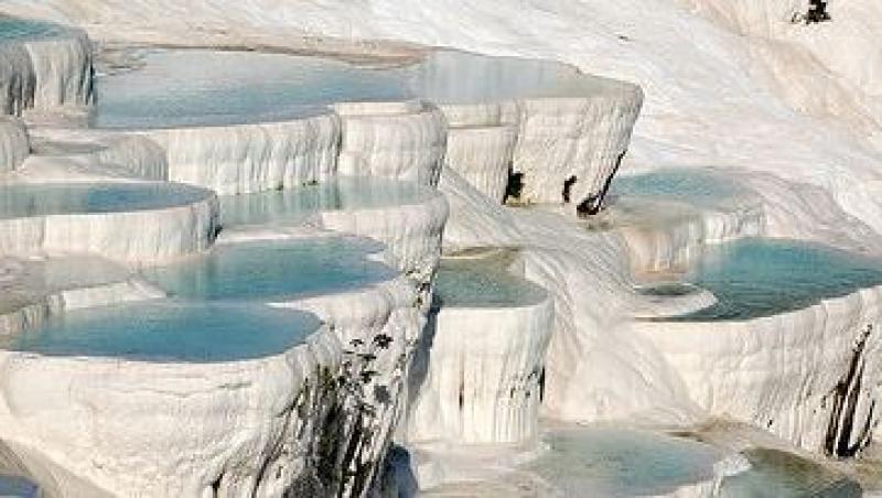 Pamukkale, regatul alb zidit de apele termale