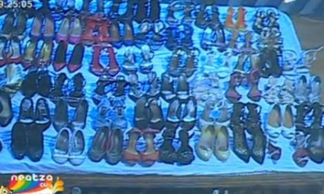 Daniela Crudu si-a luat 75 de perechi de pantofi