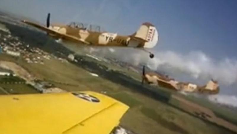 VIDEO! Spectacol aviatic la Otopeni Air Show