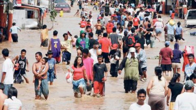 Taifunul Conson a facut 67 de victime in Filipine si China