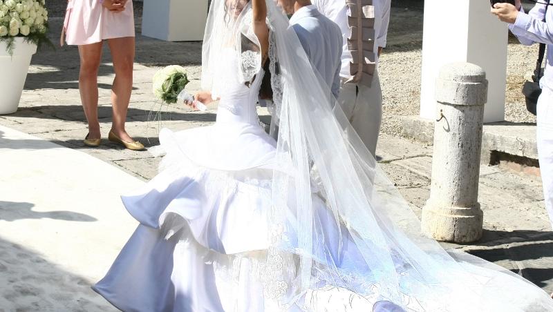 Adelina si Cristi Chivu la nunta lui Wesley Sneijder