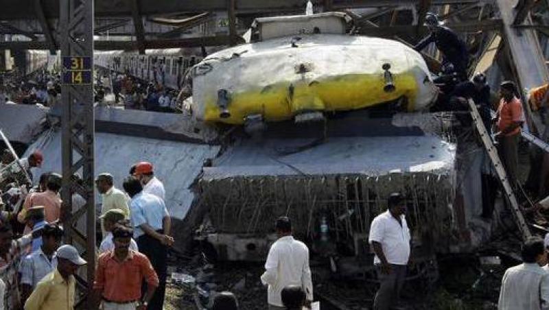 India: Zeci de morti in urma unui accident feroviar