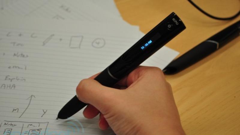 Reportofon, dictionar, player, instrument de scris: Echo Smartpen