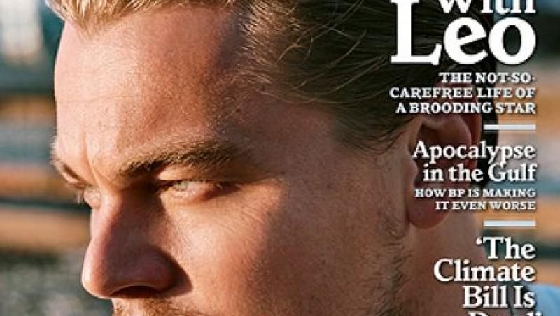 FOTO! Leonardo DiCaprio pe coperta revistei Rolling Stone