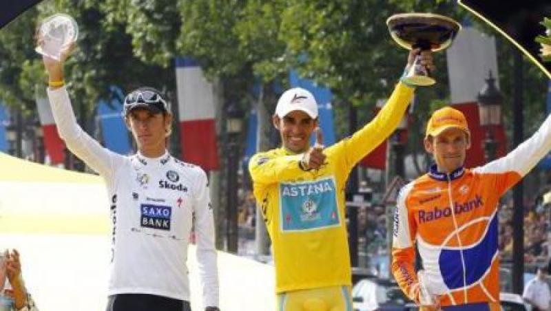Turul Frantei/ Alberto Contador, la al treilea succes in Marea Bucla
