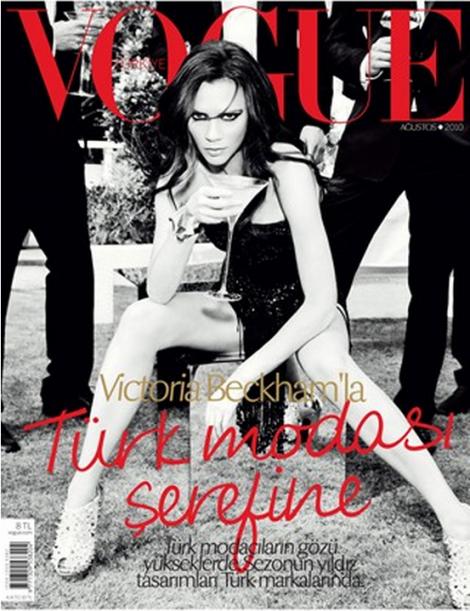 Victoria Beckham, pe coperta Vogue Turcia