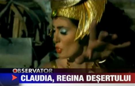 VIDEO! Claudia Pavel si-a filmat noul videoclip in desertul Nevada