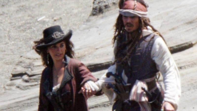 Penelope Cruz in Piratii din Caraibe in rolul iubitei lui Jack Sparrow