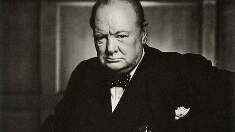 Dantura falsa a lui Winston Churchill, la licitatie