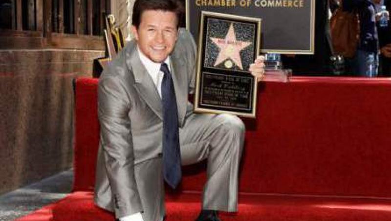 Mark Wahlberg a primit o stea pe bulevardul Walk of Fame din Hollywood