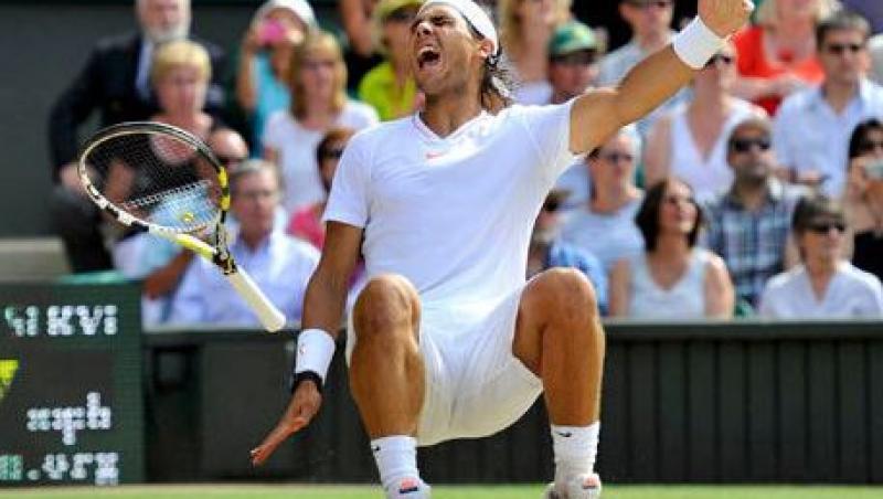 Tenis: Rafael Nadal castiga al doilea trofeu la Wimbledon dupa 4 finale consecutive