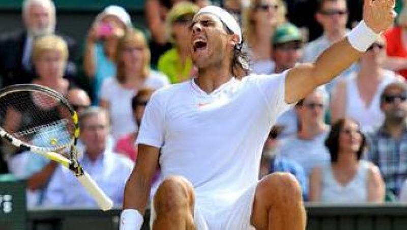 Tenis: Rafael Nadal castiga al doilea trofeu la Wimbledon dupa 4 finale consecutive