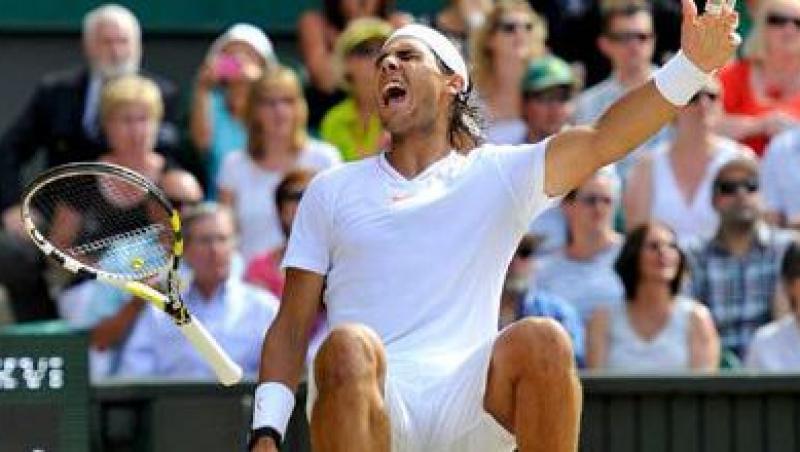Tenis: Rafael Nadal castiga al doilea trofeu la Wimbledon dupa 4 finale consecutive