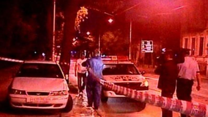 Urmarire ca in filme in Bucuresti: Trei masini ale Politiei, distruse