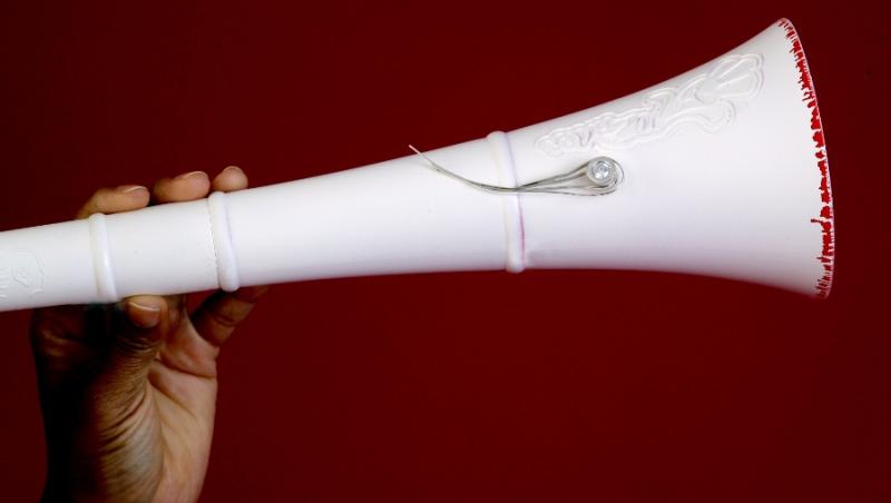 Cea mai scumpa vuvuzela din lume