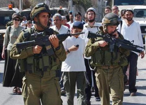 VIDEO! Soldatii israelieni au inventat patrularea in pas de dans!
