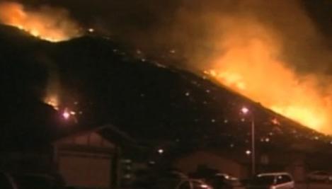 VIDEO! Incendiu puternic in Hawaii
