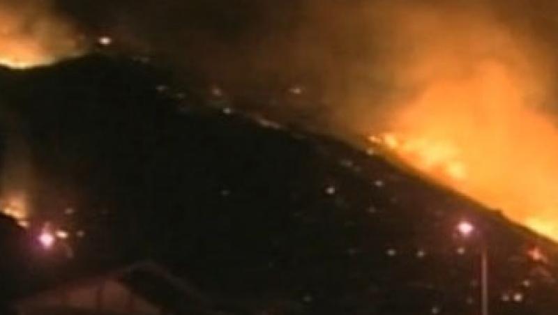 VIDEO! Incendiu puternic in Hawaii