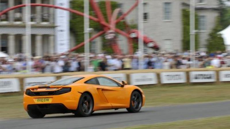 McLaren MP4-12C, prezentat public la Goodwood Festival of Speed
