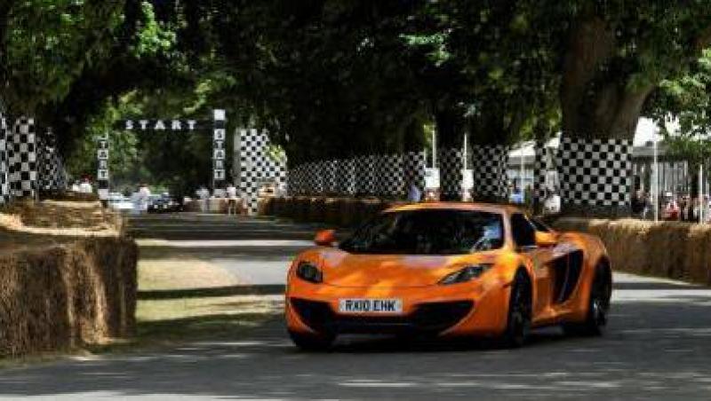 McLaren MP4-12C, prezentat public la Goodwood Festival of Speed