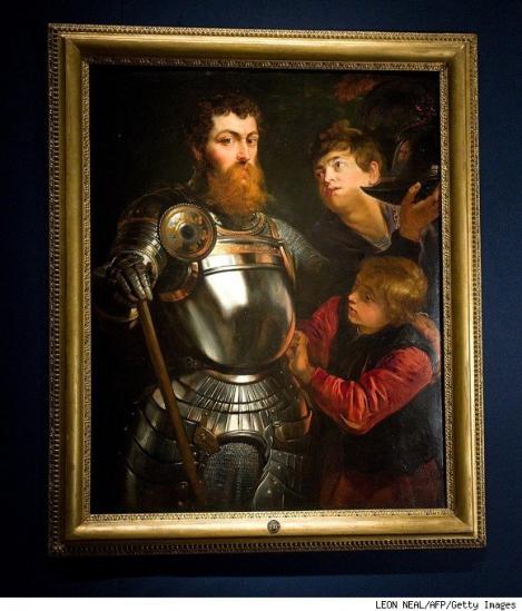 Licitatie: Tabloul "A Commander being armed for Battle" de Rubens, vandut cu 14 milioane de dolari