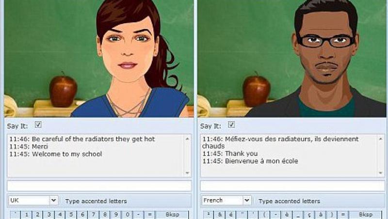 Translatorul digital ii ajuta pe elevii care nu vorbesc limba oficiala