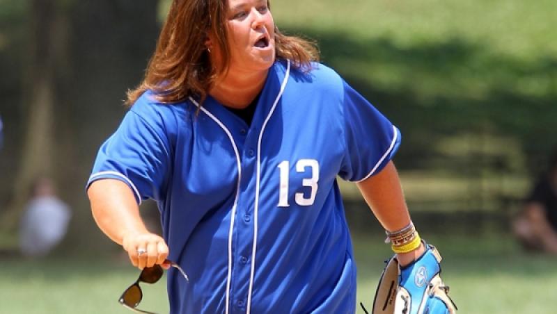 Rosie O'Donnell se chinuie sa faca sport